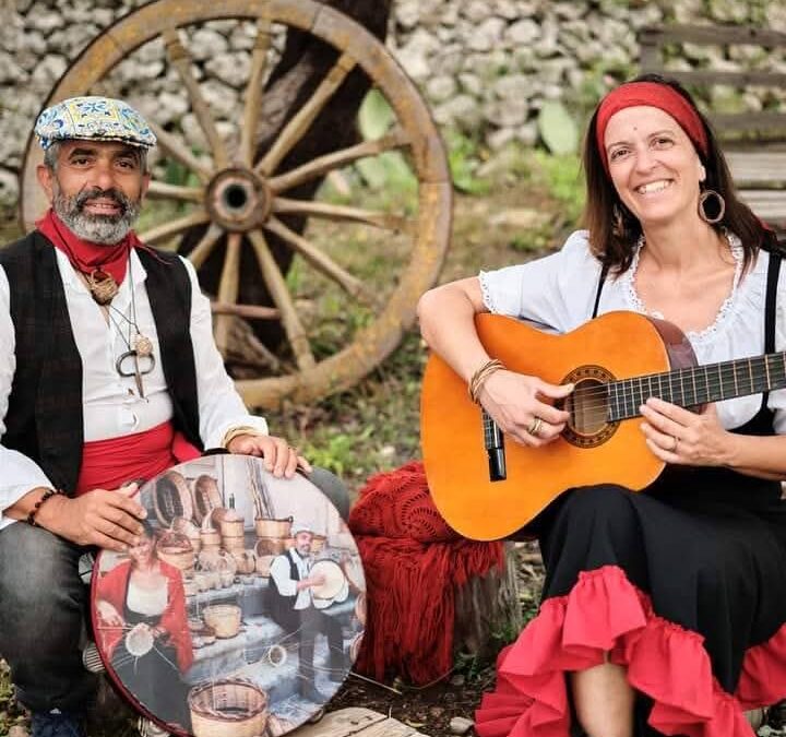 Claudio Romano, il floridiano cantastorie, zampognaro e stornellatore che con la sua bravura ci fa scoprire un’arte grandiosa, che ci rende fratelli in un giorno di festa