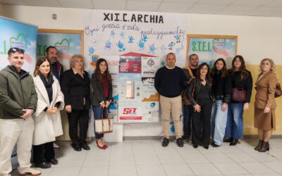 Siracusa | Installato dispositivo a parete che depura l’acqua all’XI Istituto Comprensivo “Archia” di via Asbesta
